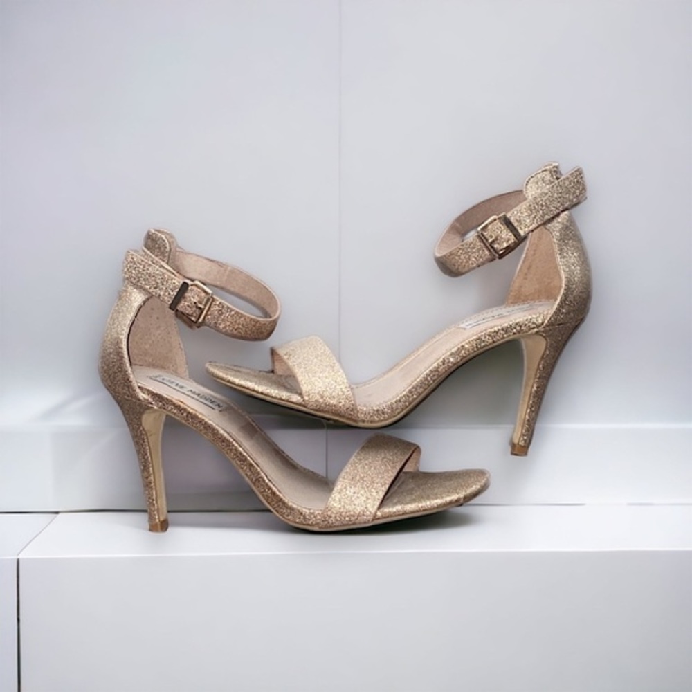 STEVE MADDEN | Women’s Rose Gold Sparkle Steve Madden Pump​
